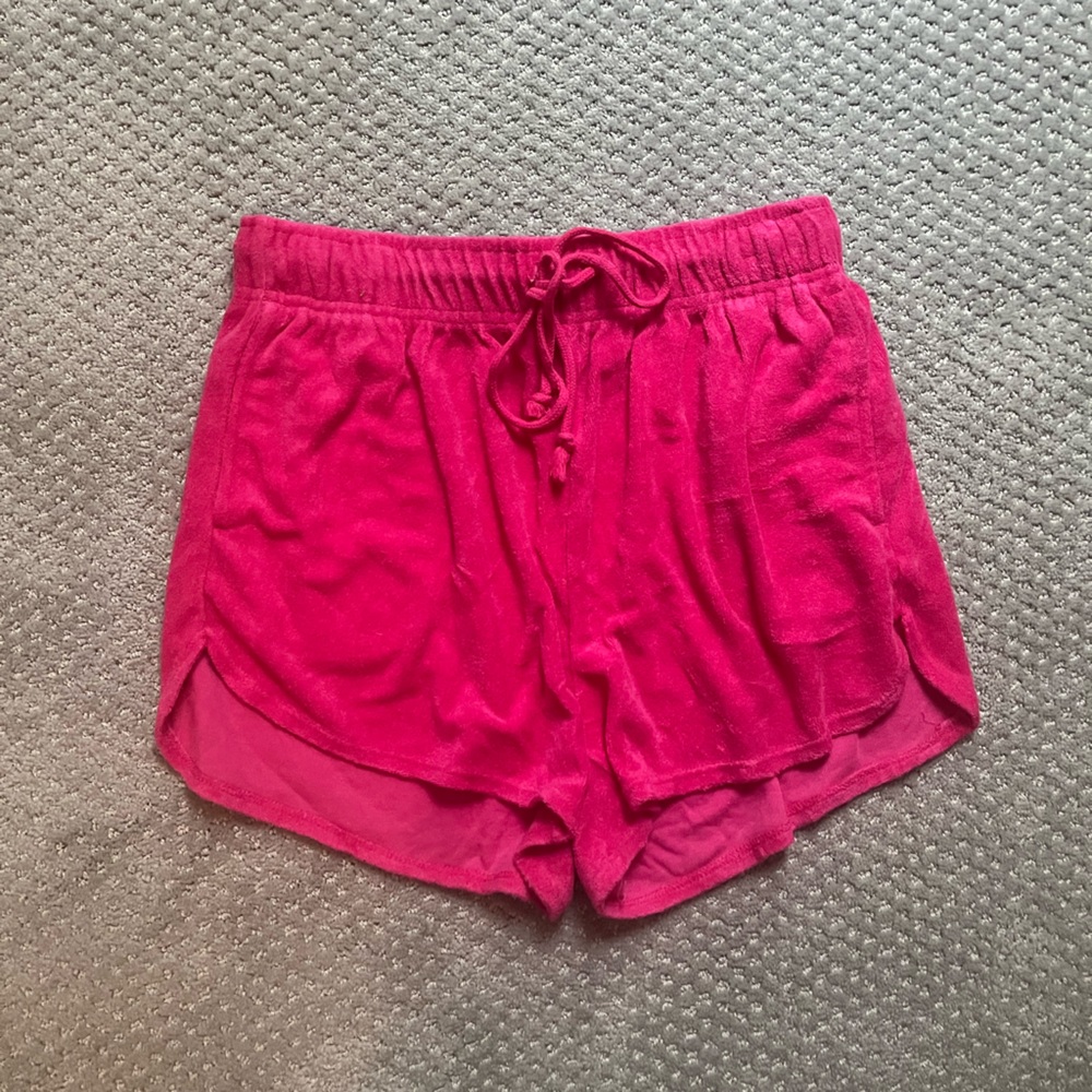 Target Women’s French Terry Pull-On Shorts — Universal Thread Hot Pink